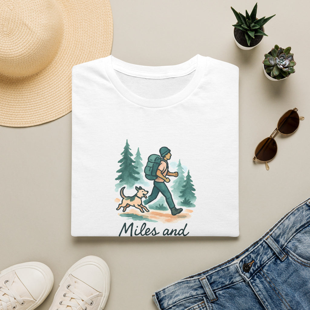 Hiker and Dog Trek T-Shirt