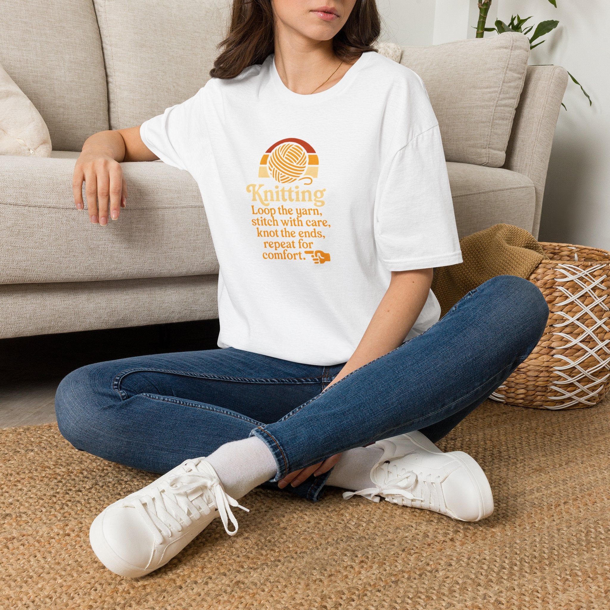 Knitting Yarn Ball T-Shirt