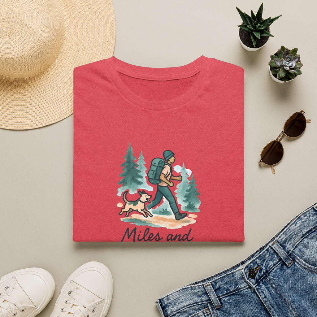 Hiker and Dog Trek T-Shirt