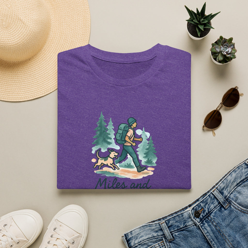 Hiker and Dog Trek T-Shirt