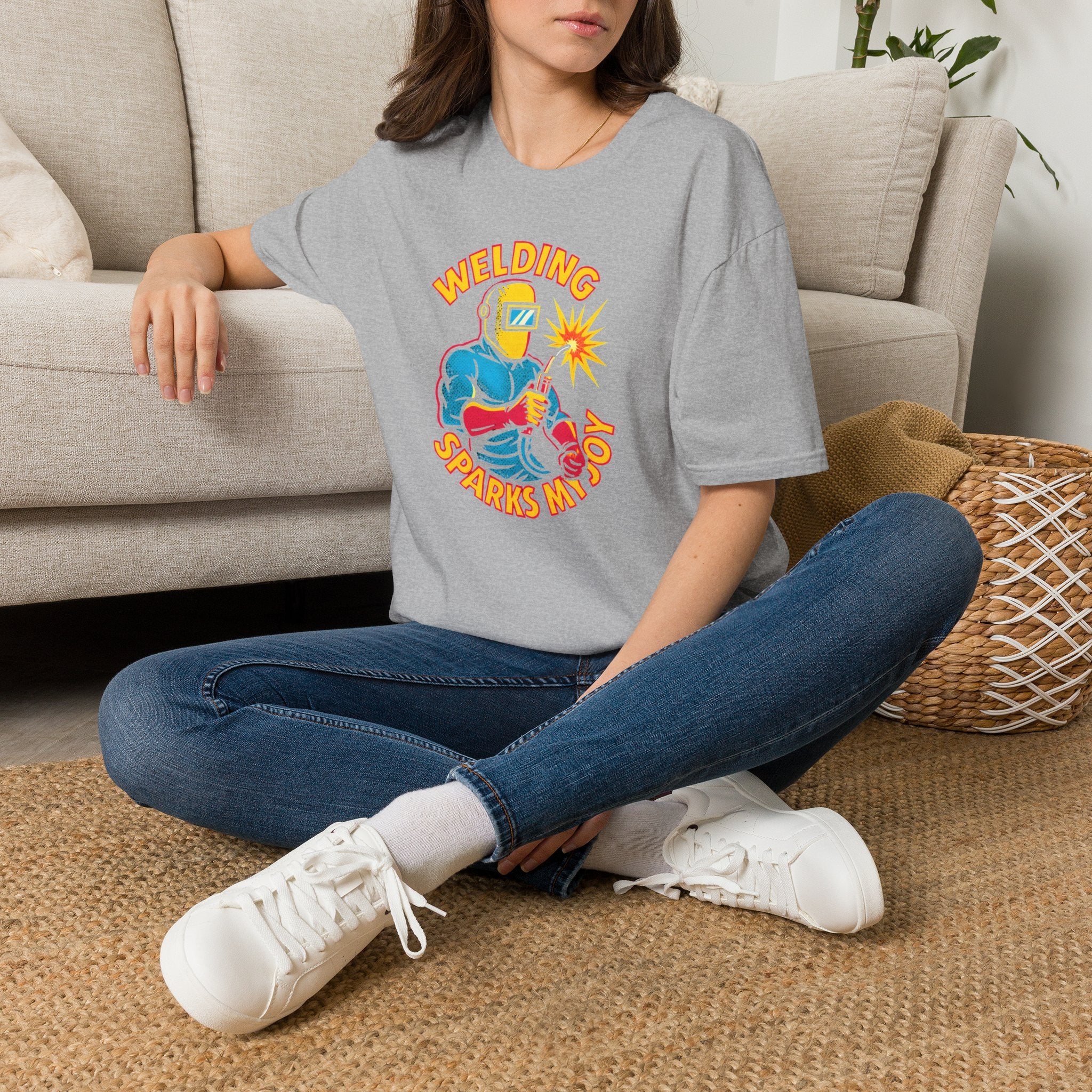 Welding Sparks My Joy T-Shirt