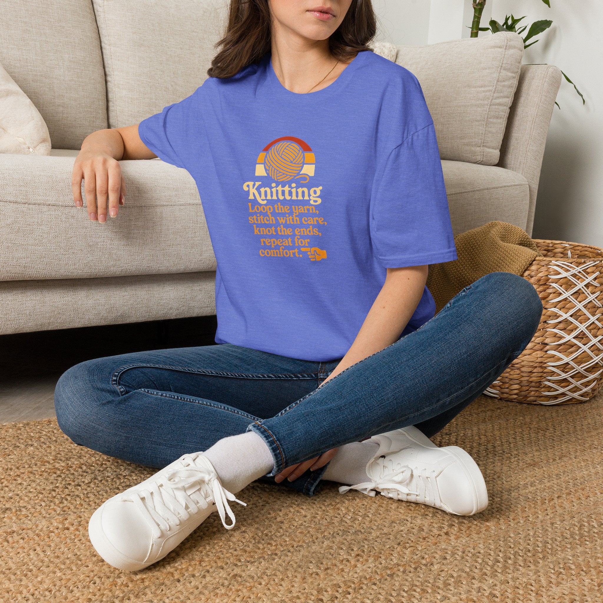 Knitting Yarn Ball T-Shirt