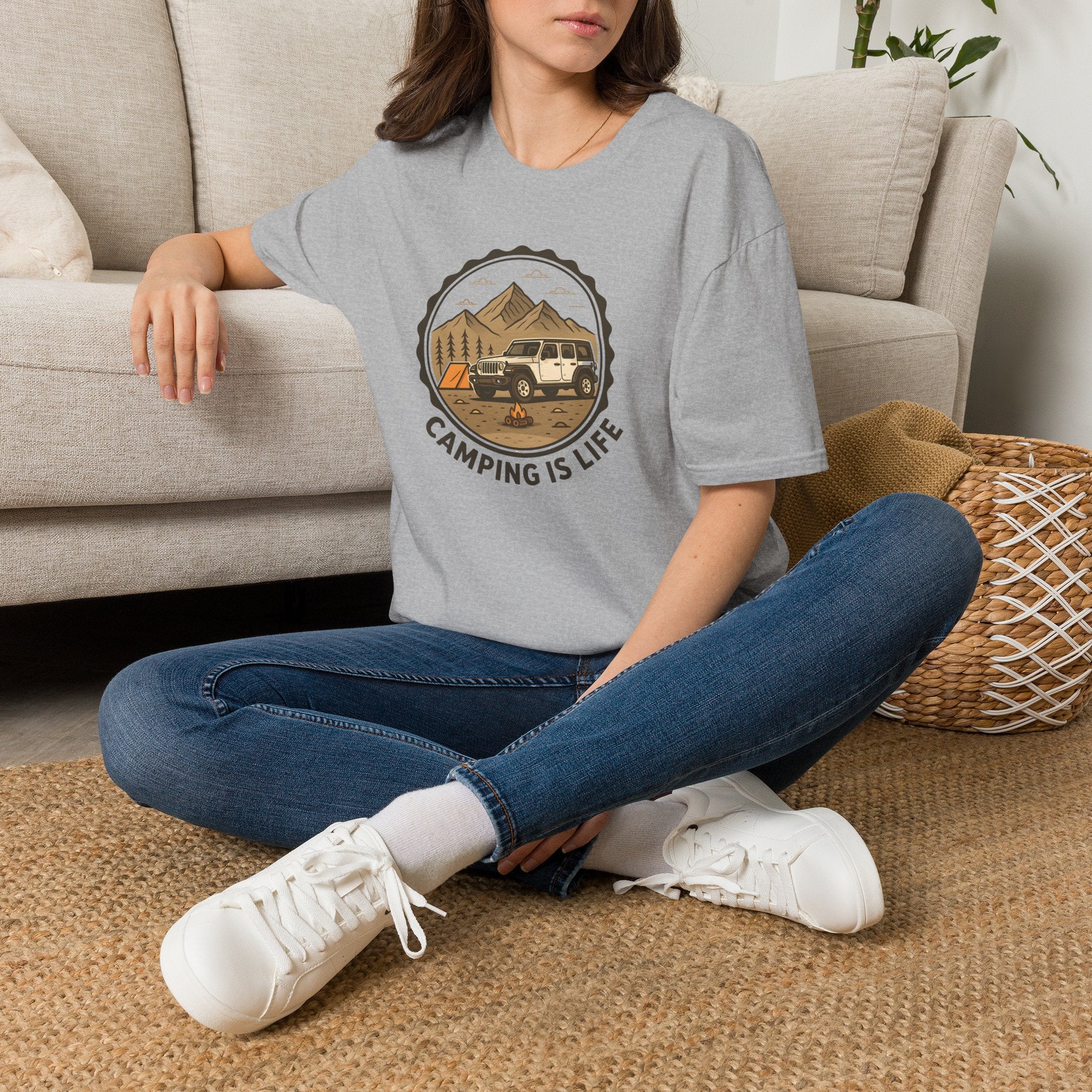 Camping in the Mountains T-Shirt
