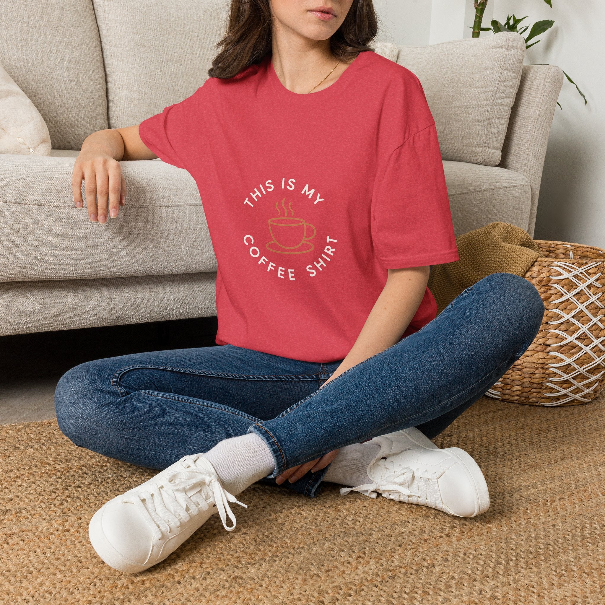 Coffee Cup Graphic T-Shirt