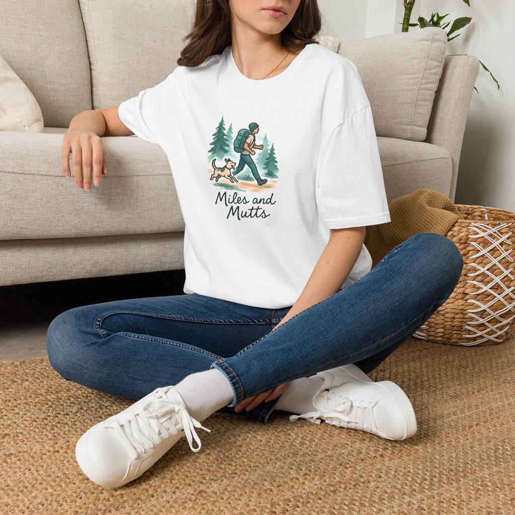 Hiker and Dog Trek T-Shirt