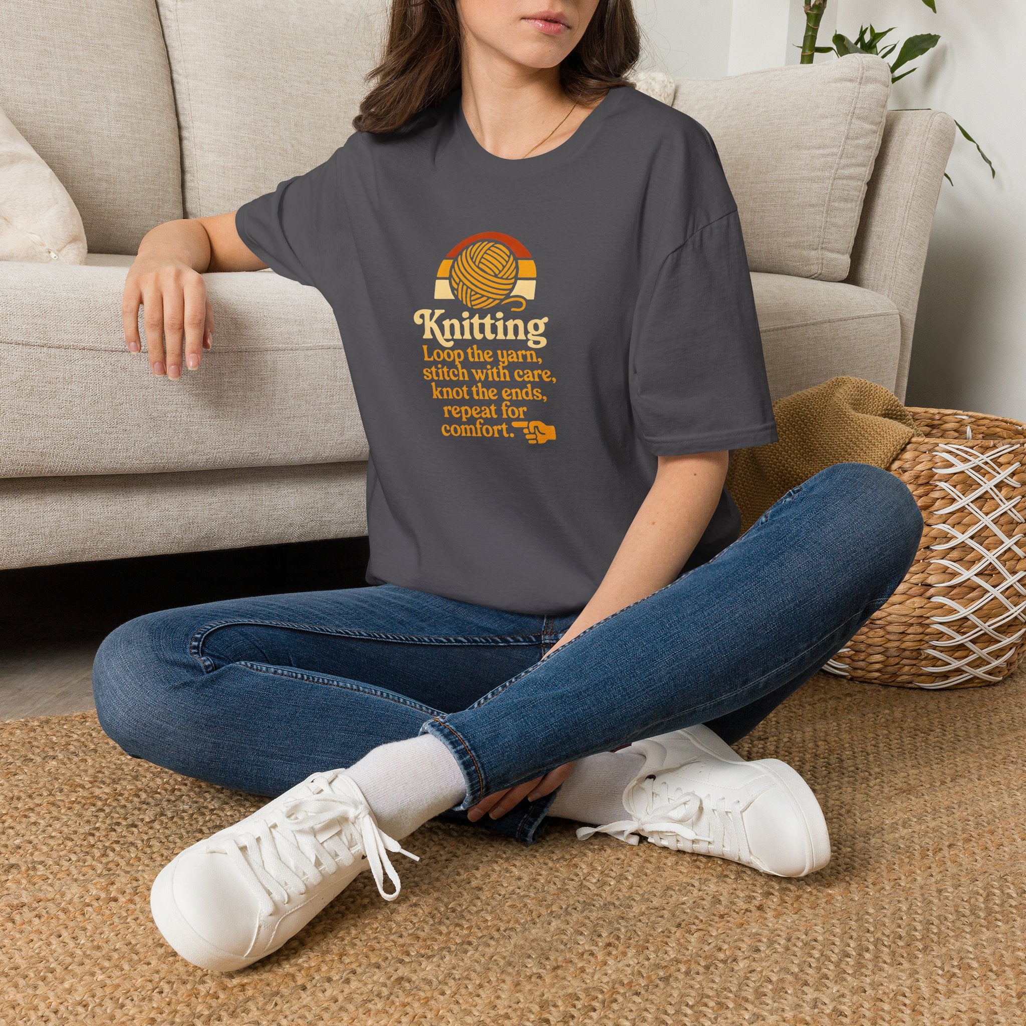 Knitting Yarn Ball T-Shirt